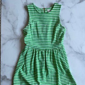 Green Stripe Dress